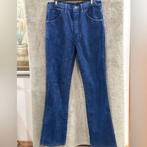 Wrangler Navy Blue Denim Jeans